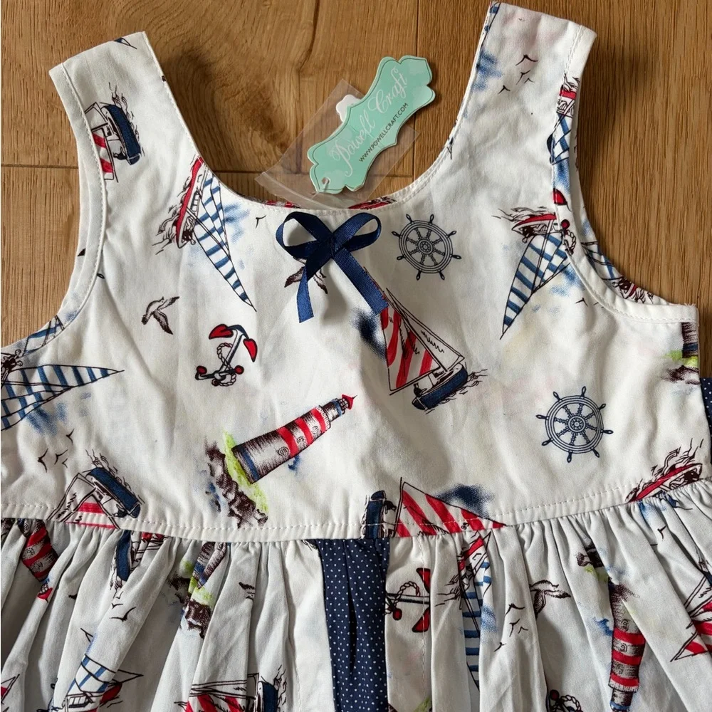 Powell Craft sailor dress 2-3T NWT - Picture 2 of 5